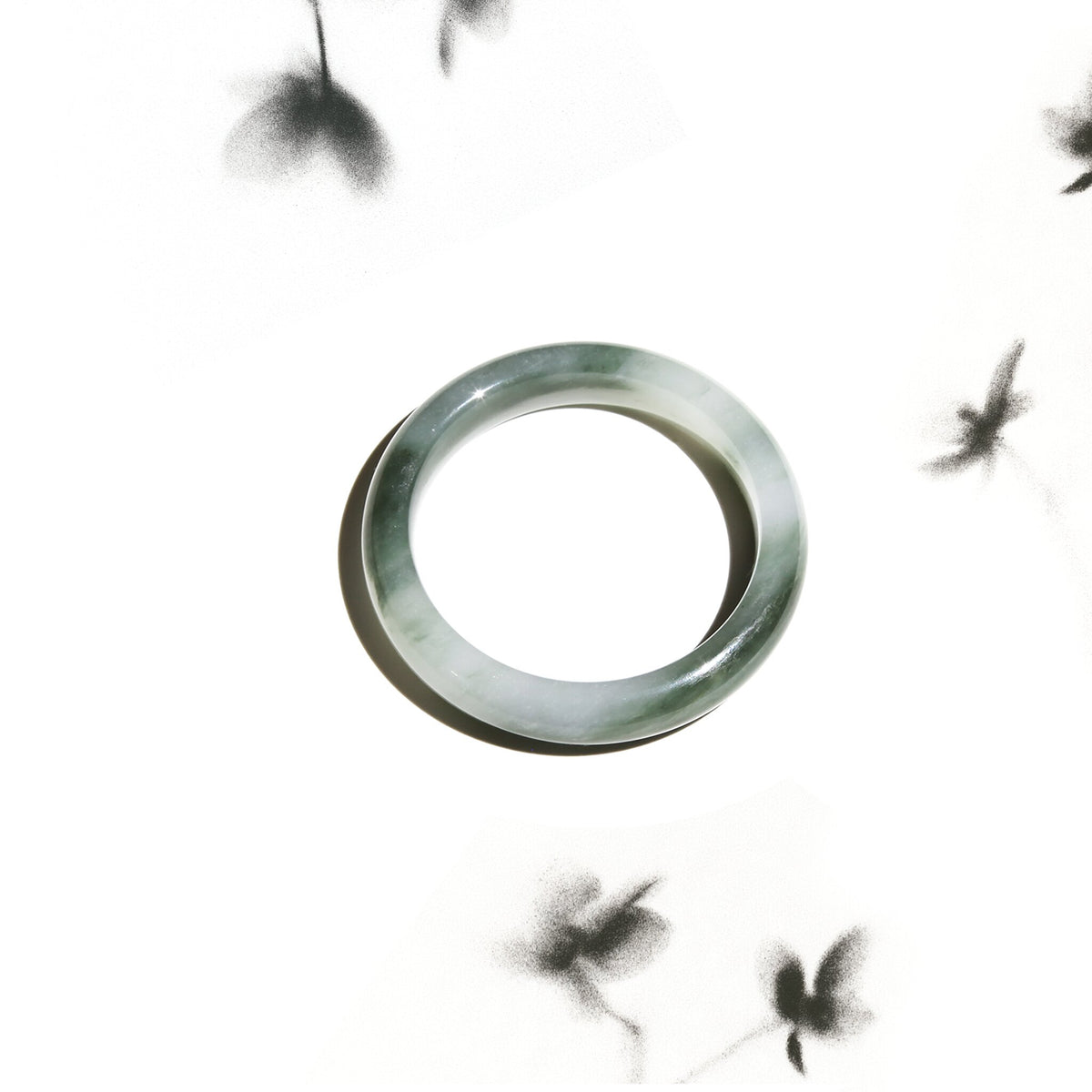 Born Once | "Clearing" - Tianshan Jade Bangle Classic Round