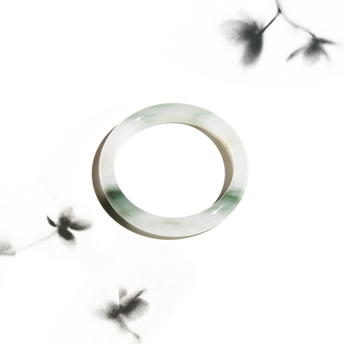 Born Once | "Early Summer" - Tianshan Jade Bangle Classic Round