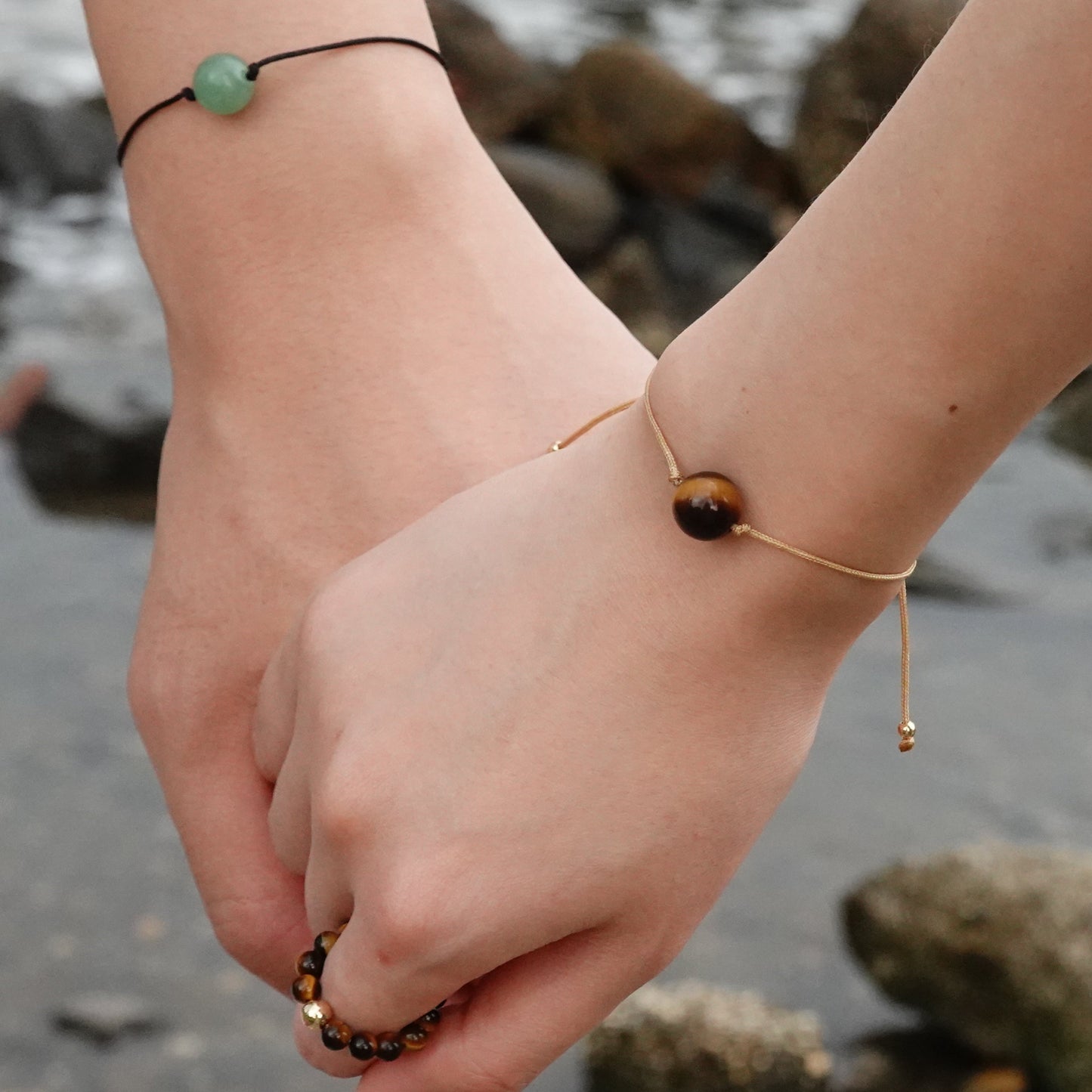 Threads Le Destin | Tiger's Eye Cord Bracelet - Confidence