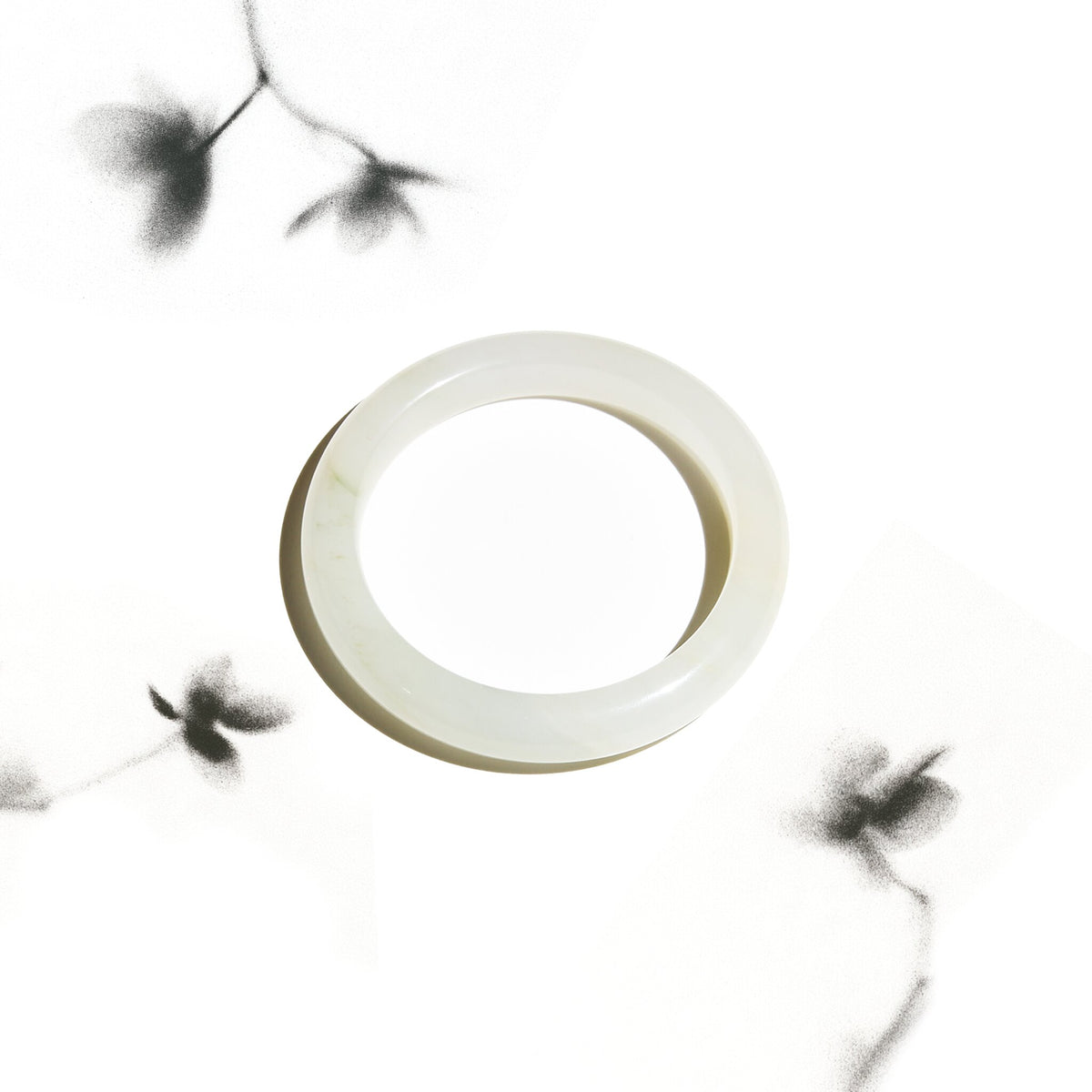 Born Once | "Spring Bud" - Tianshan Jade Bangle Classic Round