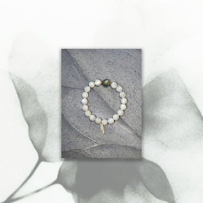 Noira Bracelet - Labradorite Mother of Pearl