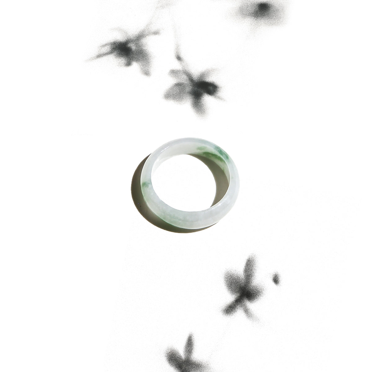 Born Once | "Sprig" Mottled Jadeite Jade Ring