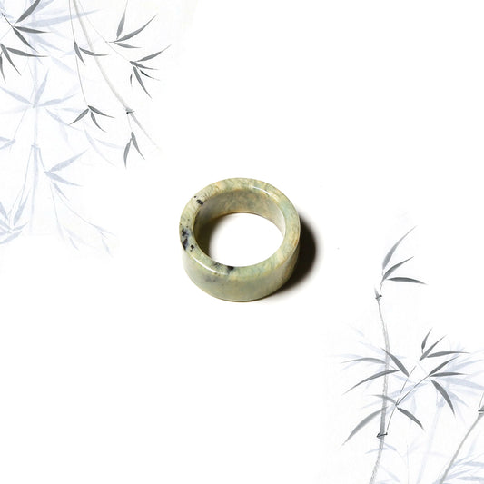Born Once | "Untamed" Serpentine Jade Band Ring