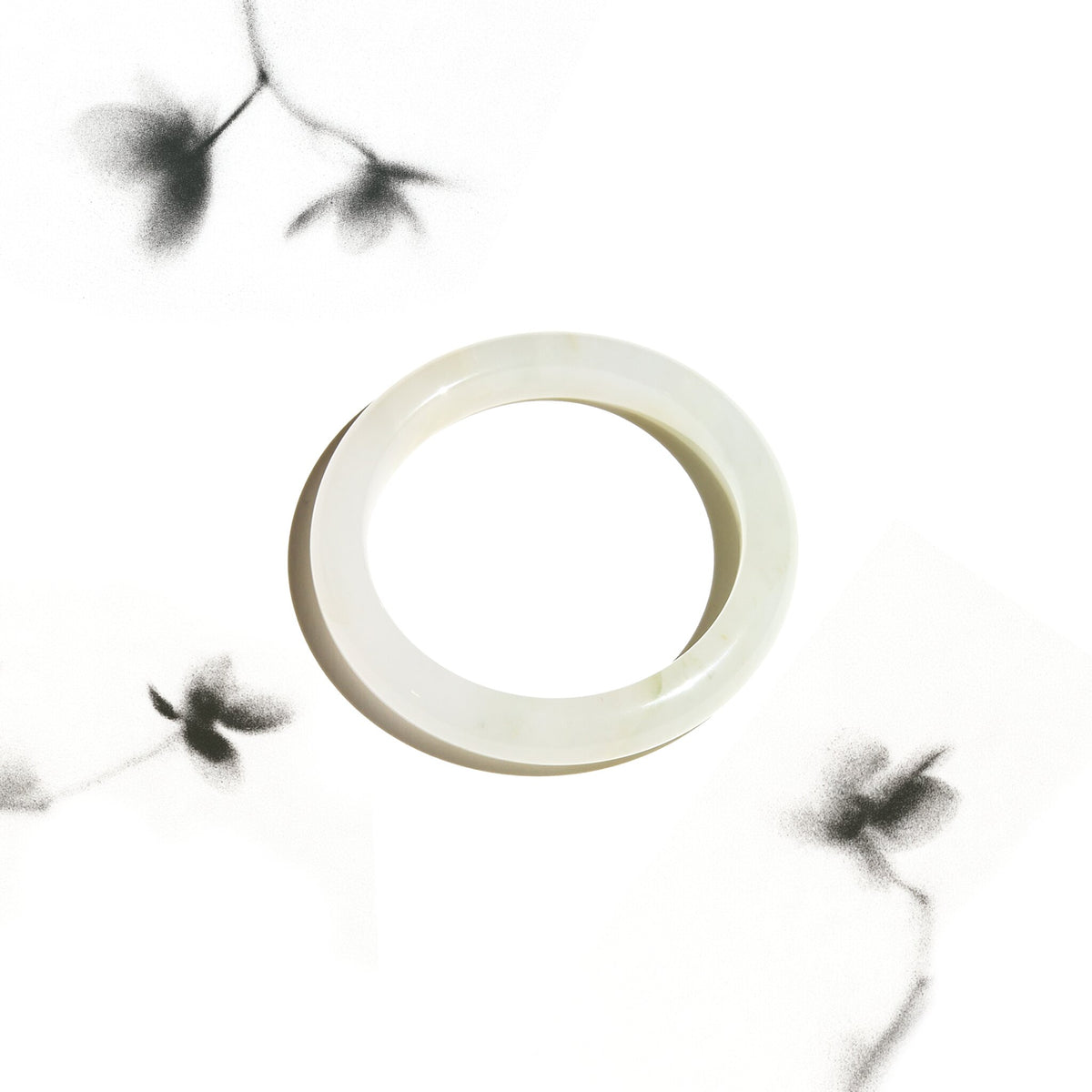 Born Once | "Spring Bud" - Tianshan Jade Bangle Classic Round