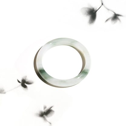 Born Once | "Early Summer" - Tianshan Jade Bangle Classic Round