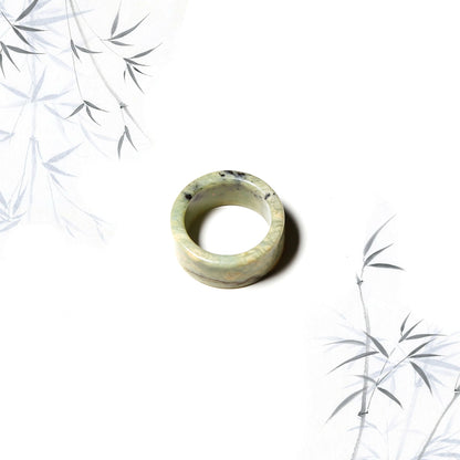 Born Once | "Untamed" Serpentine Jade Band Ring