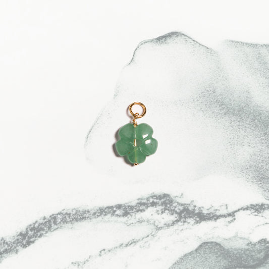 Plum Blossom - Jade Stone Charm