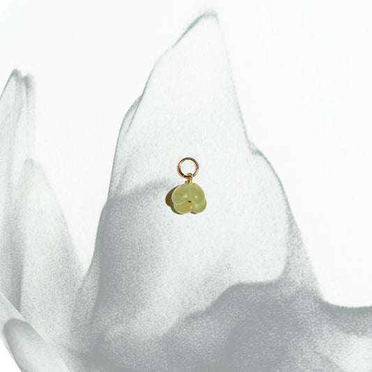 Osmanthus Flower - Serpentine Jade Charm