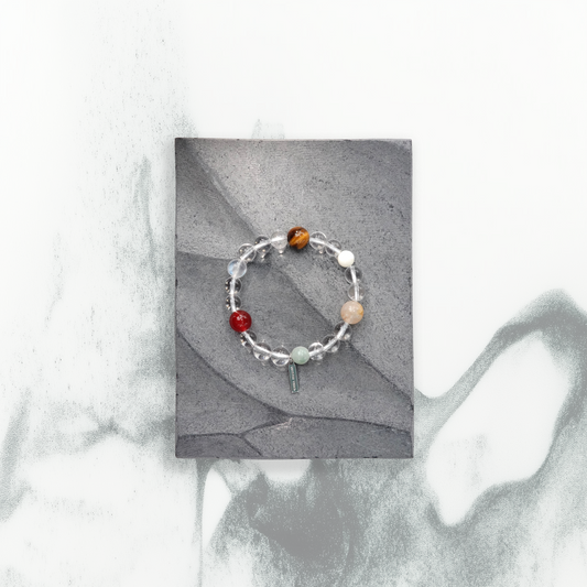Inner Balance Crystal Bracelet Five Elements
