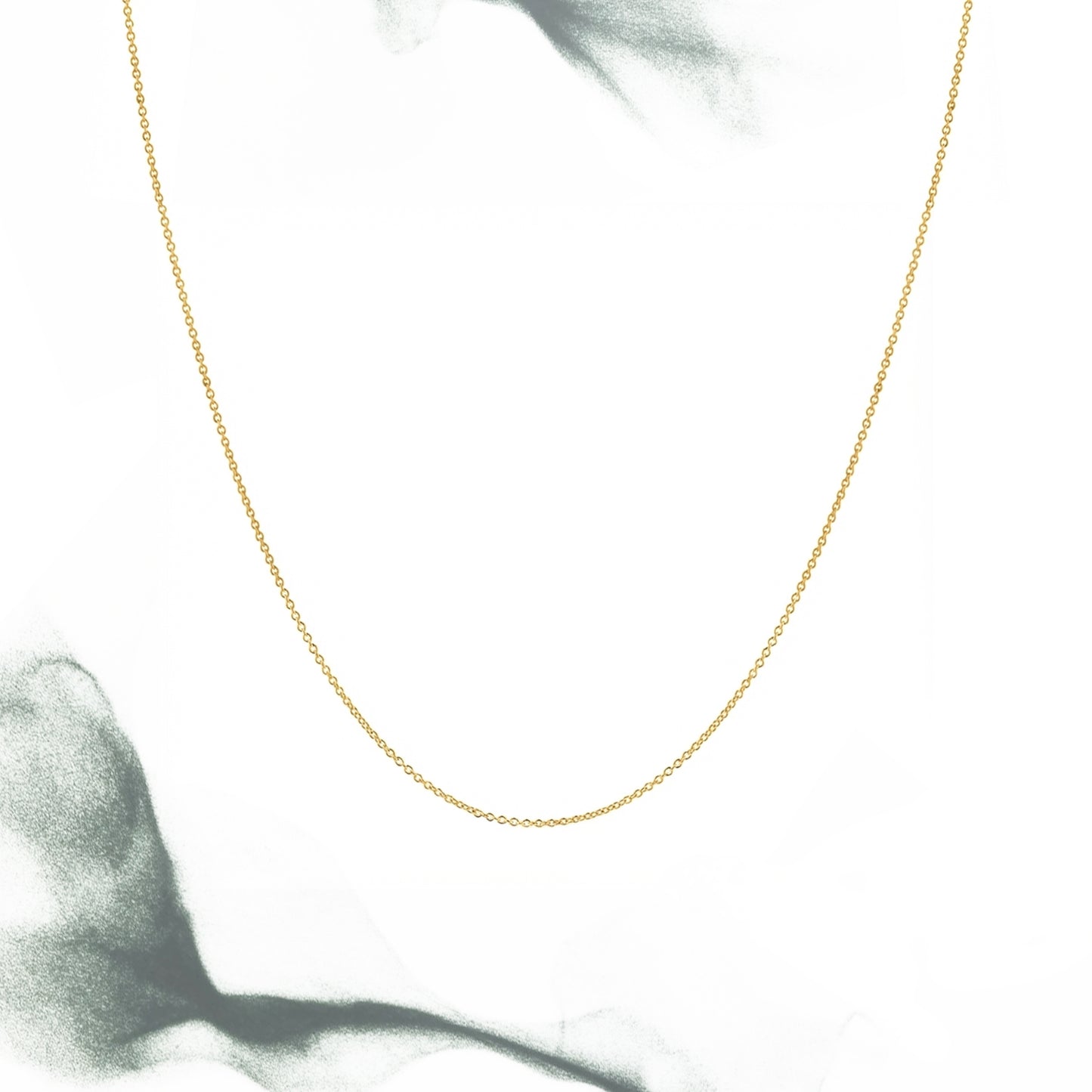 Sterling Silver Fine Cable Chain Necklace