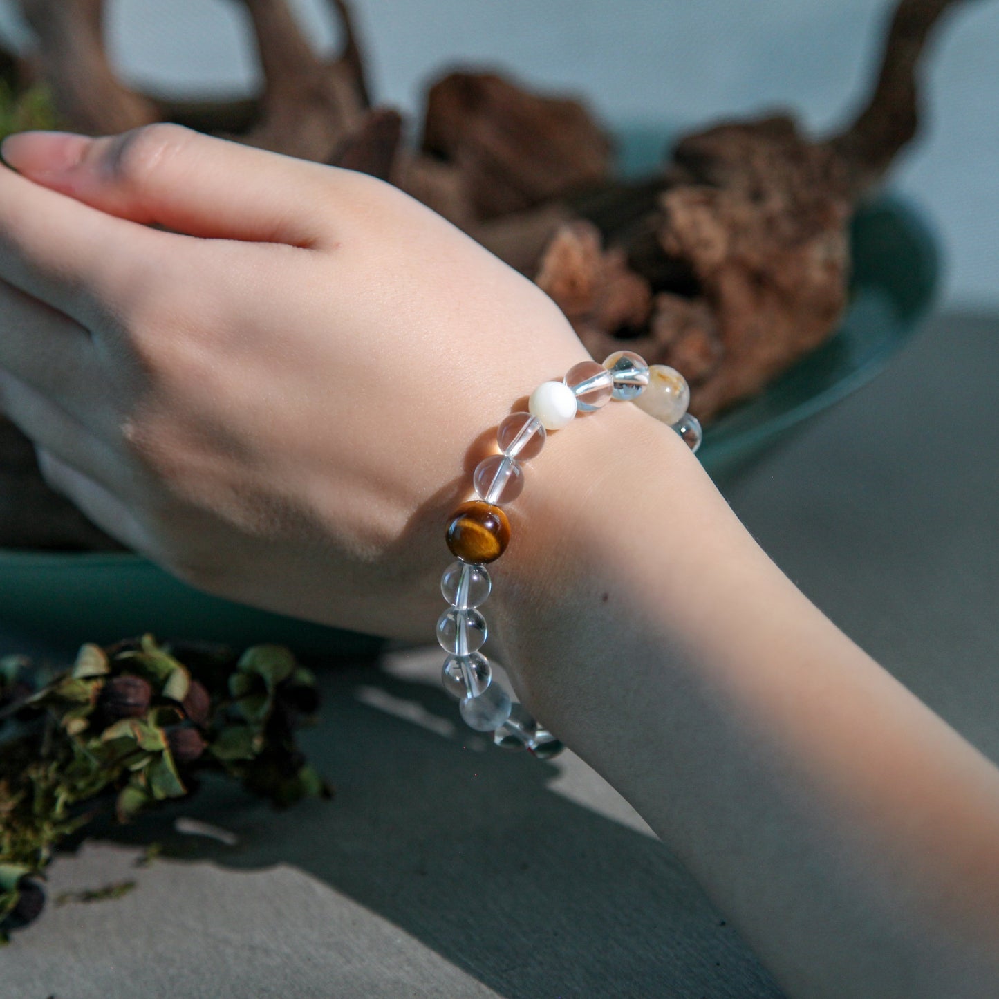 Inner Balance Crystal Bracelet Five Elements
