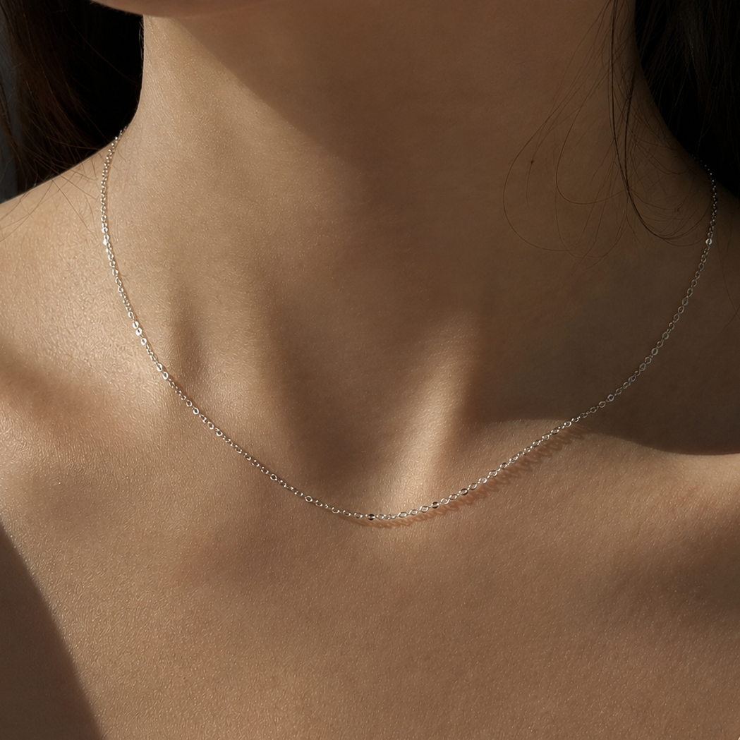 Fine Cable Chain Necklace