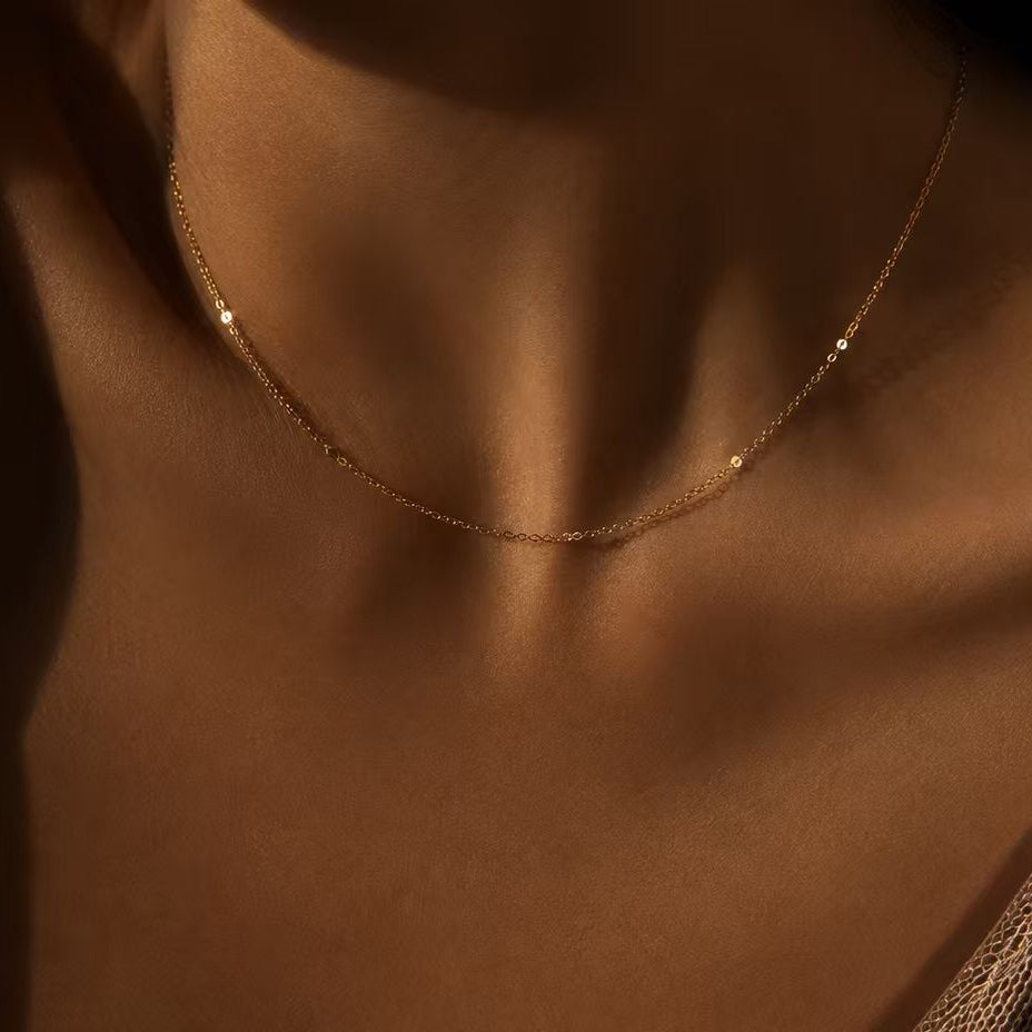 Fine Cable Chain Necklace