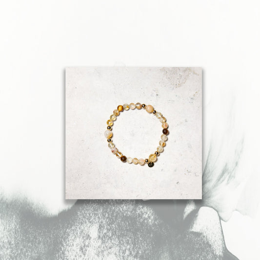 Solara Bracelet - Citrine Tiger's Eye