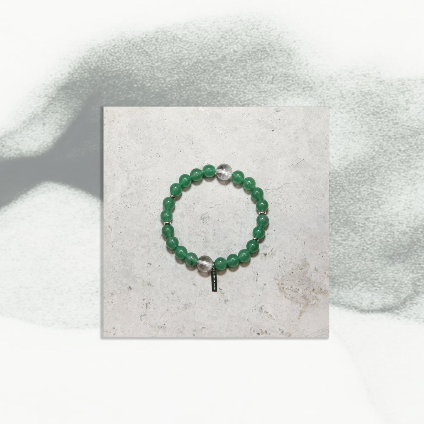 Spring Verse Bracelet - Aventurine Clear Quartz