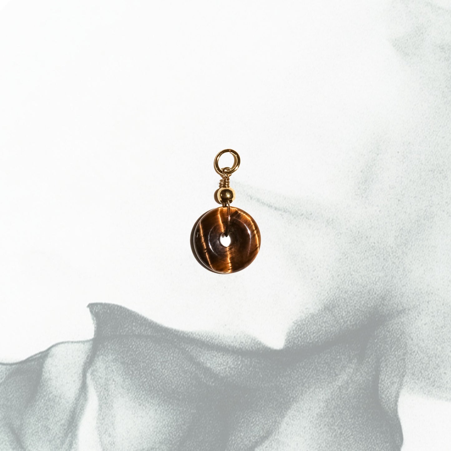 Ping An | Tiger's Eye Peace Buckle Charm