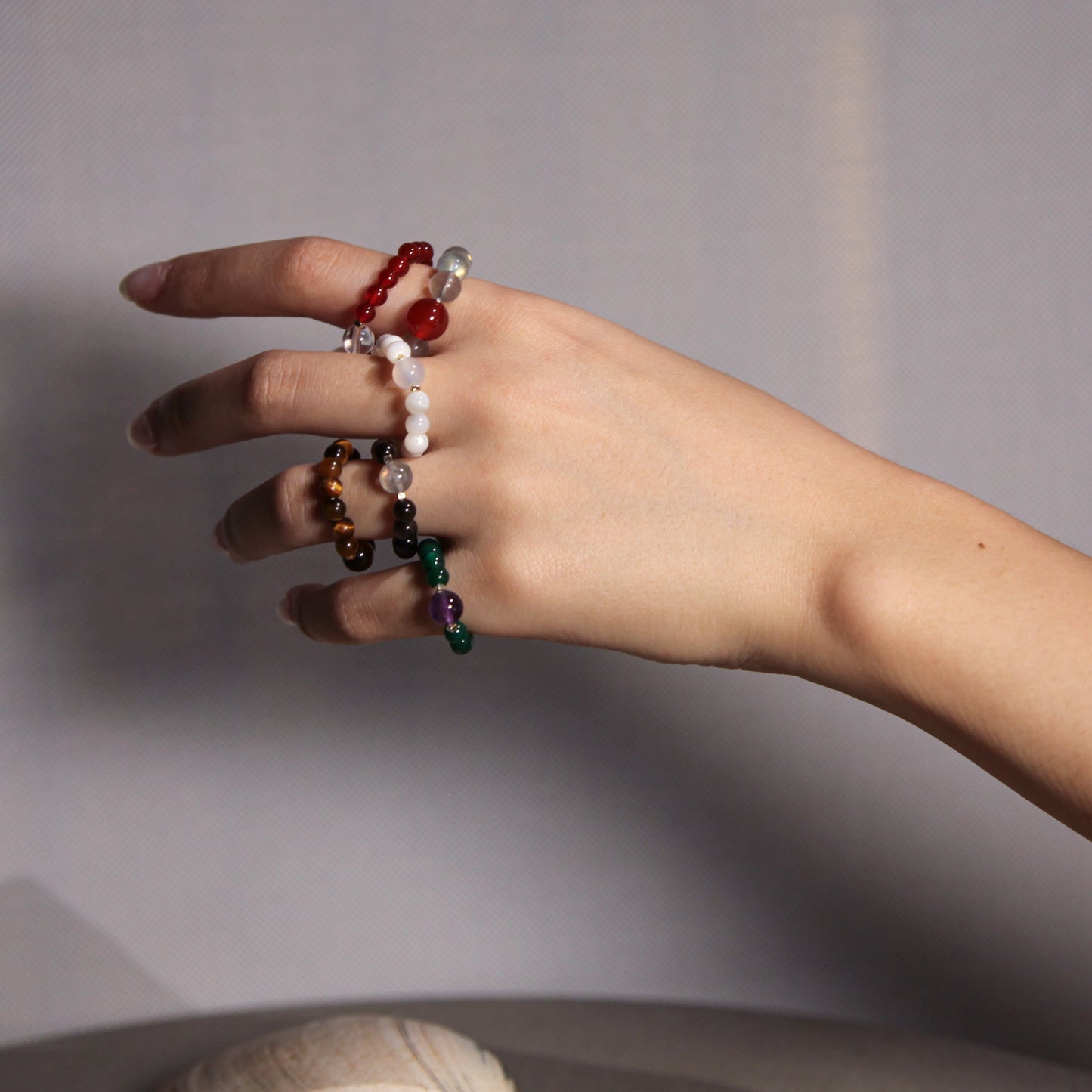 Earth's Vision Ring Tiger's Eye