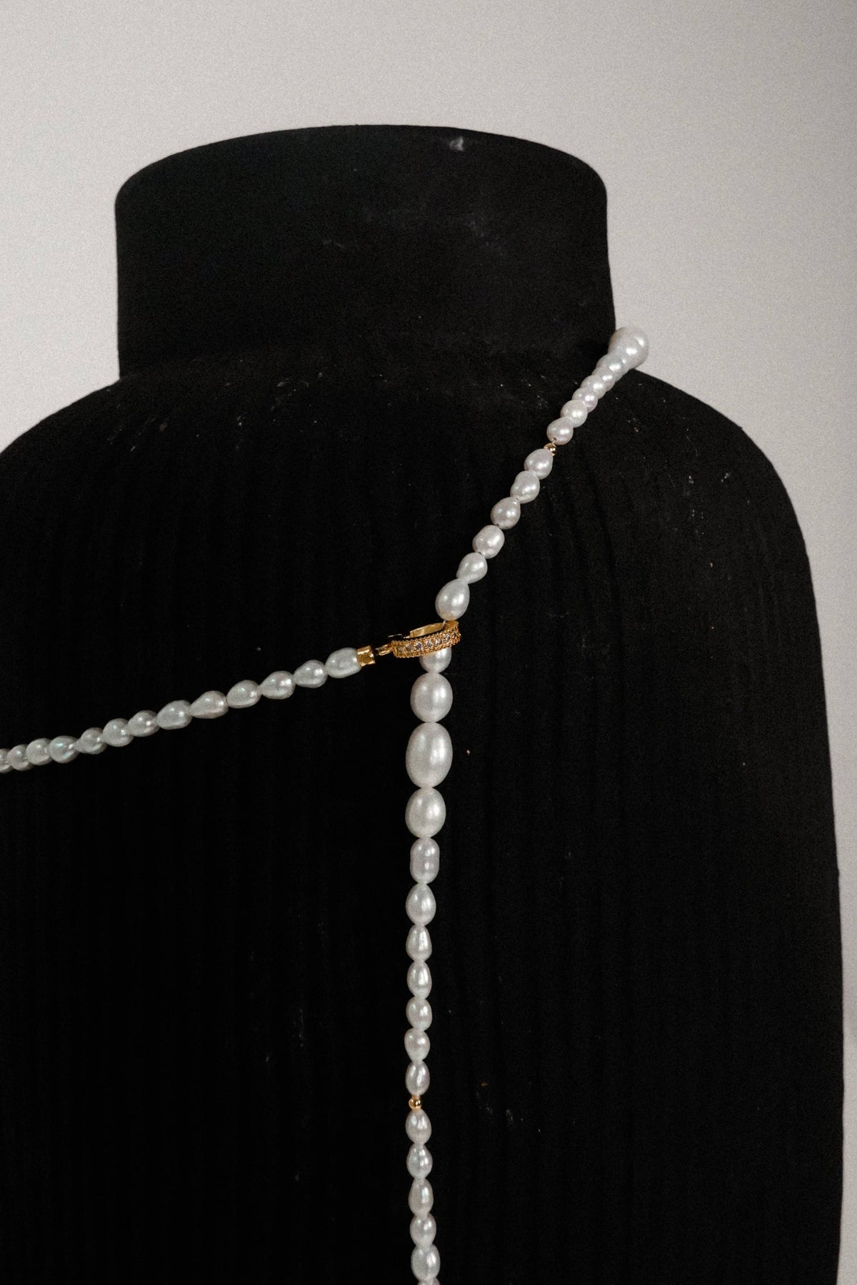 Yu Lin Ling | Multi-Way Raindrop Pearl Necklace