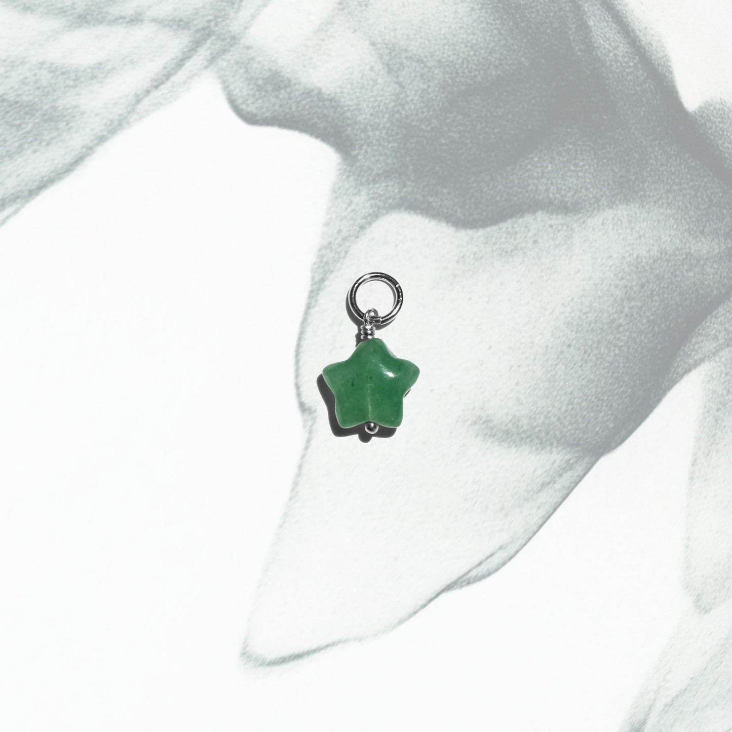 Little Star - Jade Stone Charm