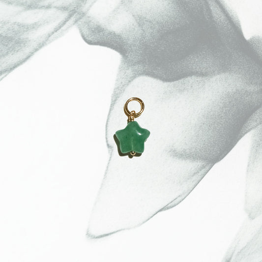 Little Star - Jade Stone Charm