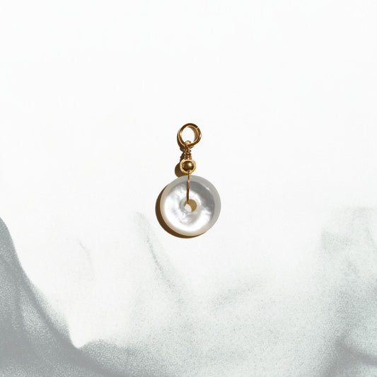Ping An | Mother of Pearl Peace Buckle Charm
