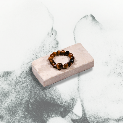 Earth's Vision Ring Tiger's Eye